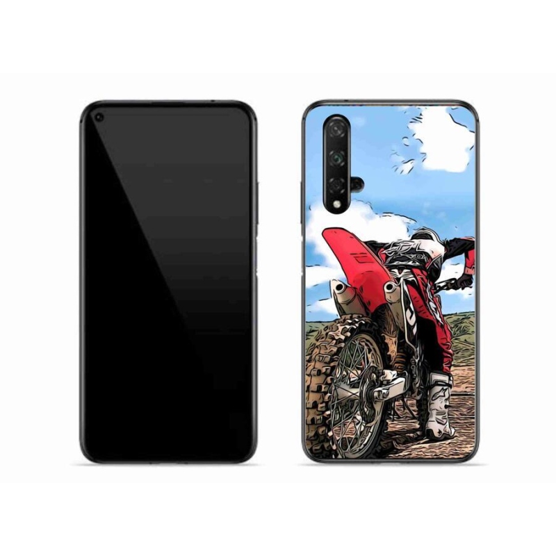 Gelový kryt mmCase na mobil Honor 20 - moto