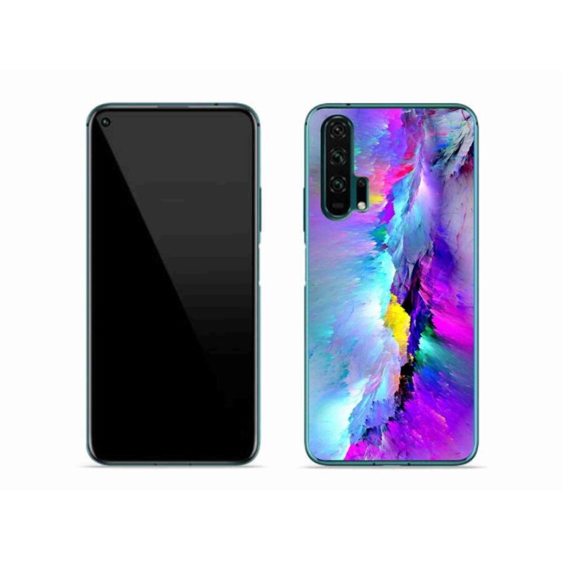 Gélový kryt mmCase na mobil Honor 20 Pro - abstrakt