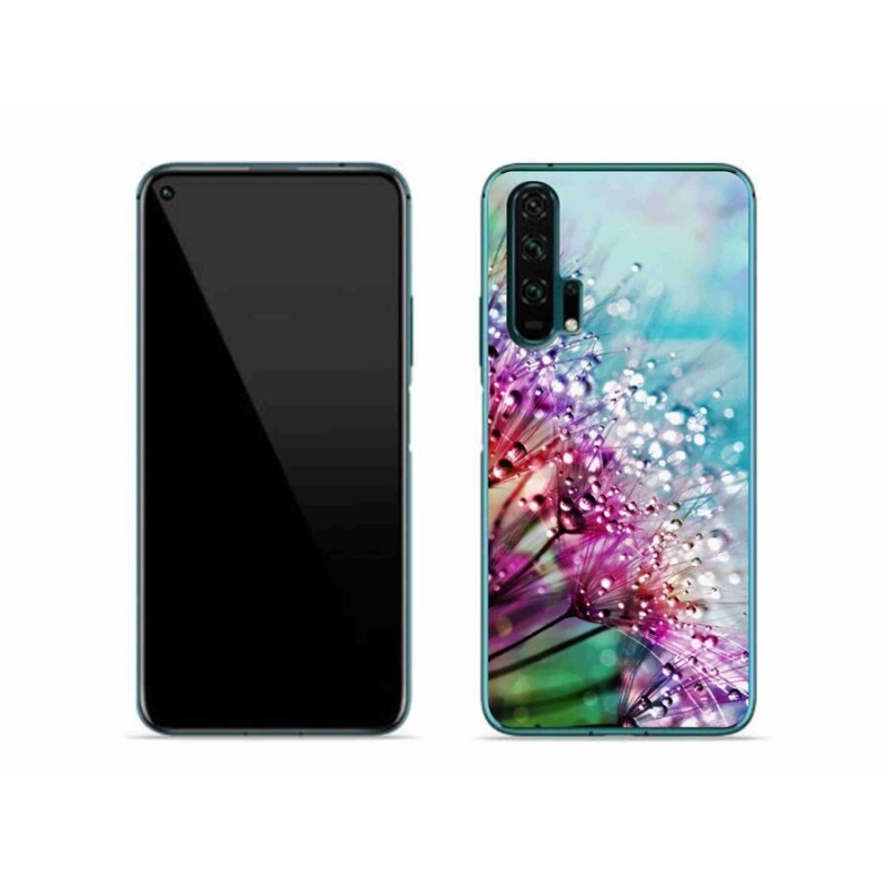 Gélový kryt mmCase na mobil Honor 20 Pro - farebné kvety