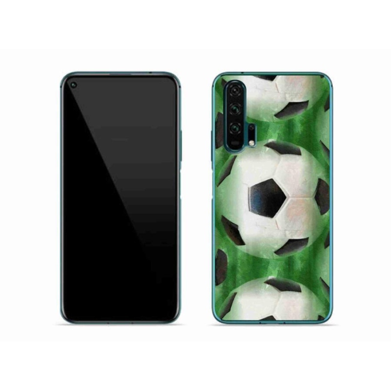 Gélový kryt mmCase na mobil Honor 20 Pro - futbalová lopta