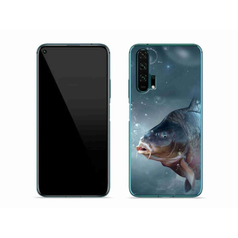 Gélový kryt mmCase na mobil Honor 20 Pro - kapor a bublinky