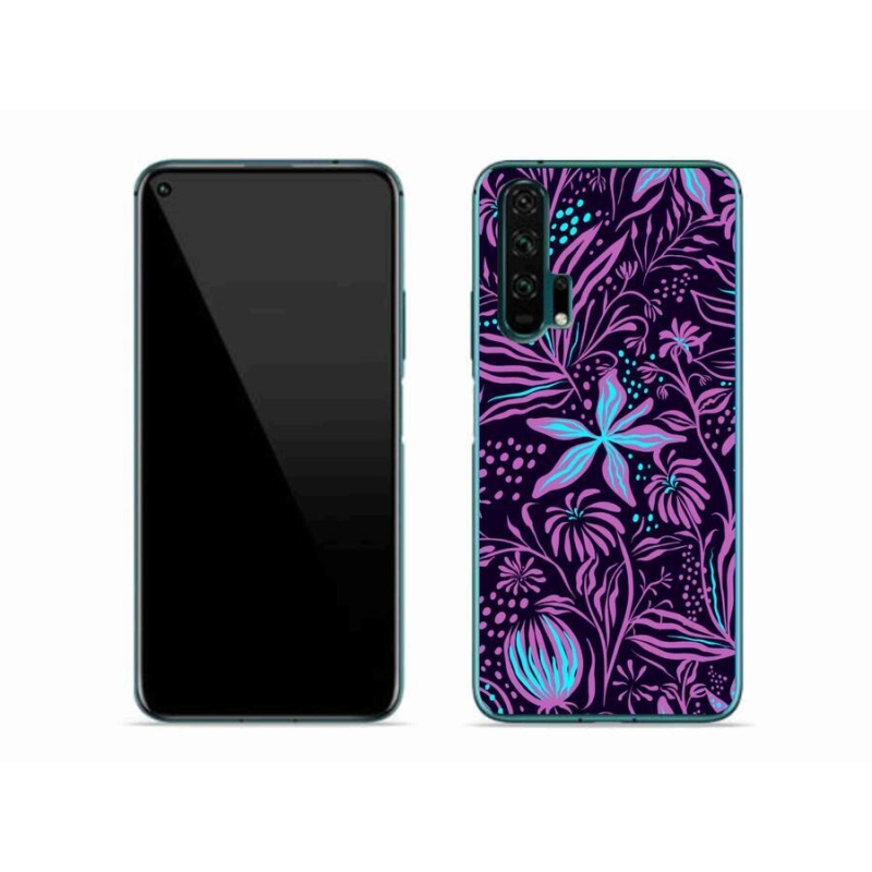 Gélový kryt mmCase na mobil Honor 20 Pro - kvety 2