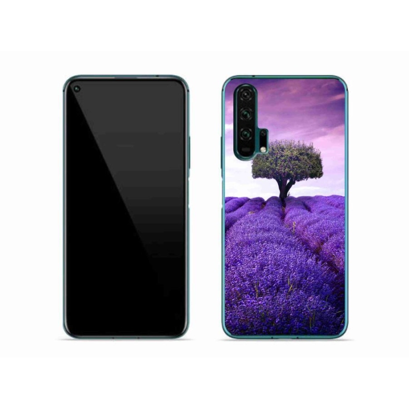 Gélový kryt mmCase na mobil Honor 20 Pro - levanduľová lúka