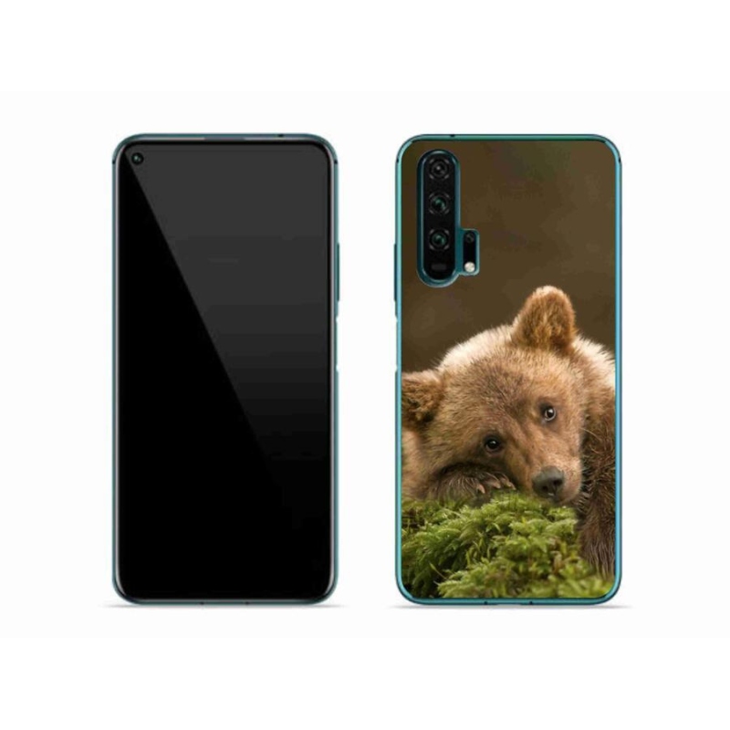 Gélový kryt mmCase na mobil Honor 20 Pro - medveď