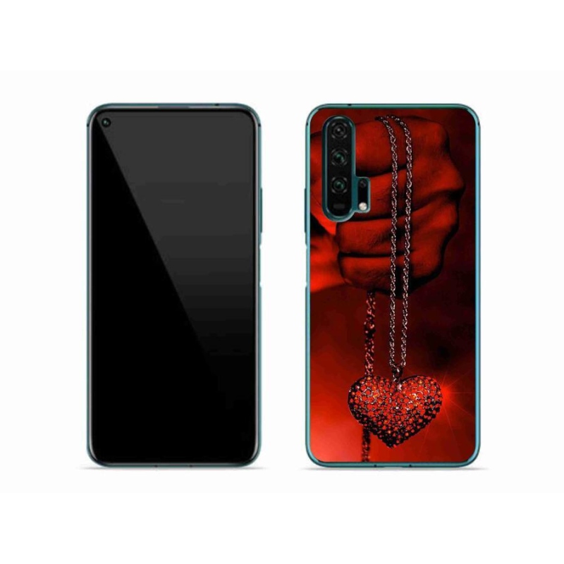 Gélový kryt mmCase na mobil Honor 20 Pro - náhrdelník