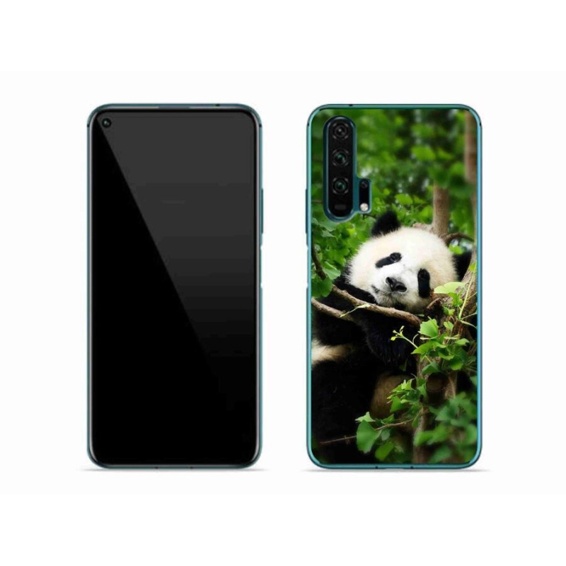 Gélový kryt mmCase na mobil Honor 20 Pro - panda