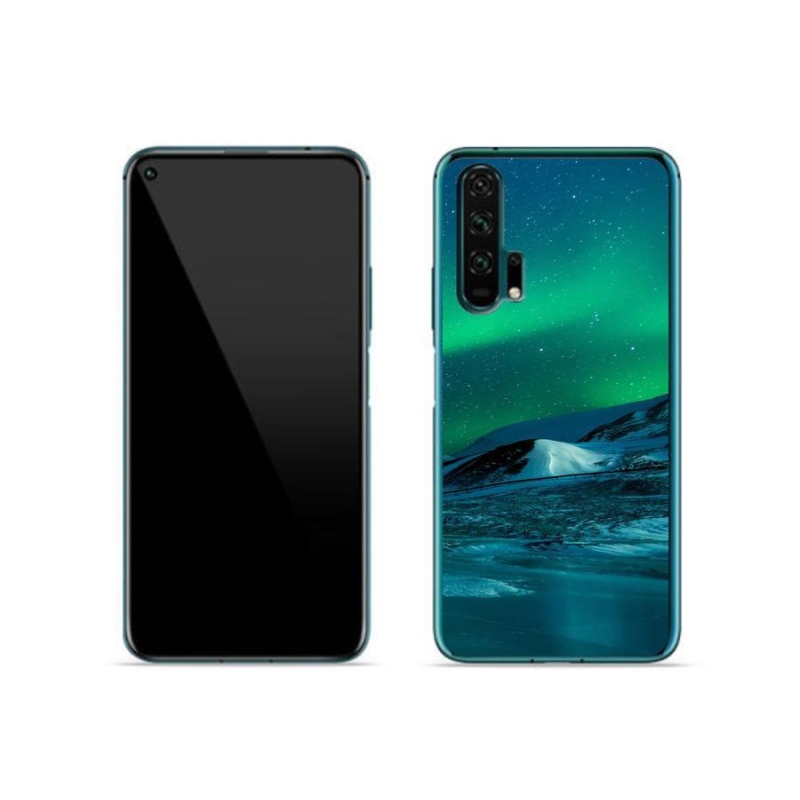 Gélový kryt mmCase na mobil Honor 20 Pro - polárna žiara