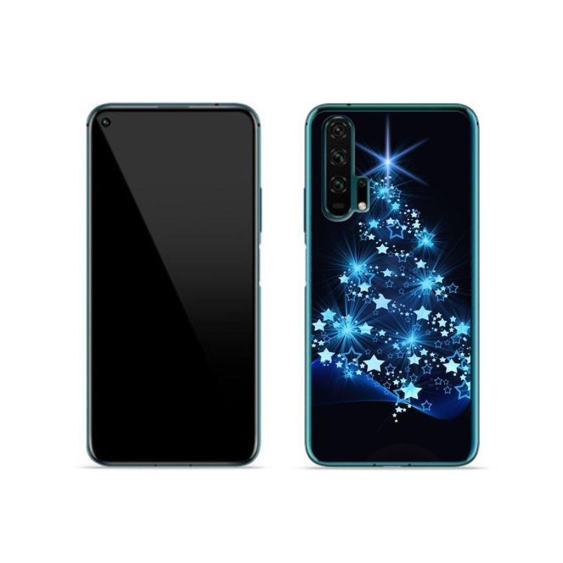 Gélový kryt mmCase na mobil Honor 20 Pro - vianočný stromček