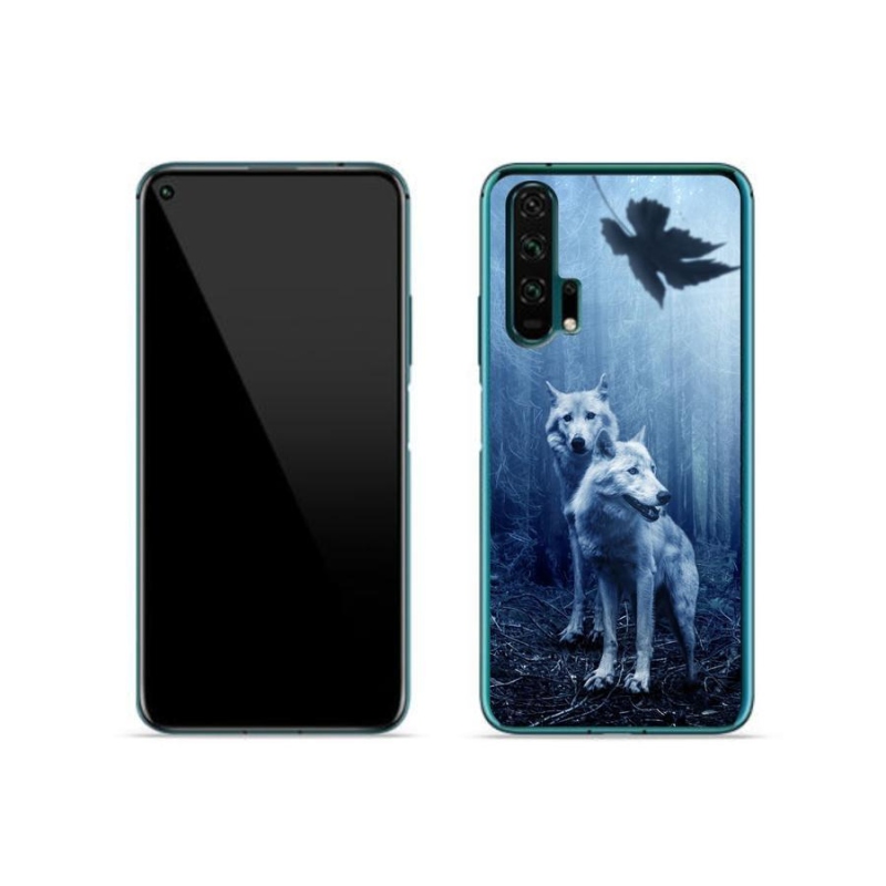 Gélový kryt mmCase na mobil Honor 20 Pro - vlci v lese