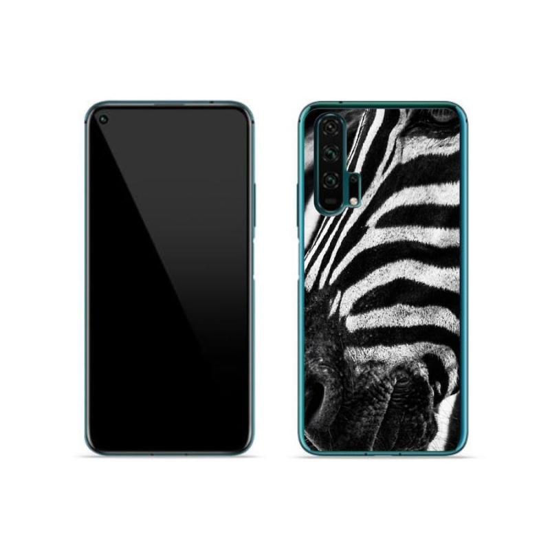 Gélový kryt mmCase na mobil Honor 20 Pro - zebra