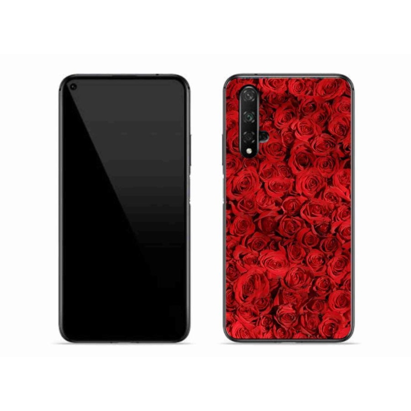 Gélový kryt mmCase na mobil Honor 20 - ruža