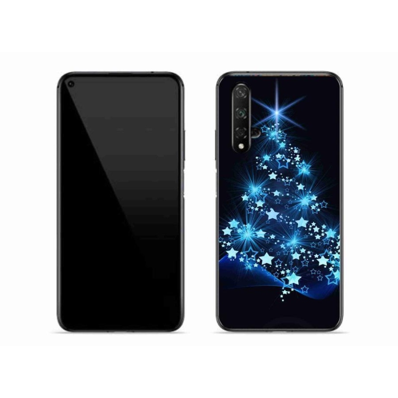 Gélový kryt mmCase na mobil Honor 20 - vianočný stromček