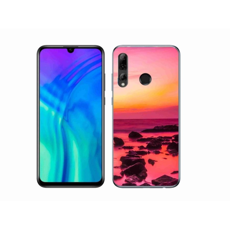 Gélový kryt mmCase na mobil Honor 20e - more a žiara