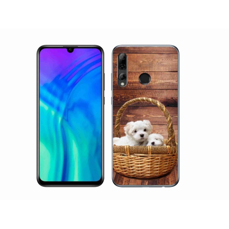 Gélový kryt mmCase na mobil Honor 20e - šteniatka