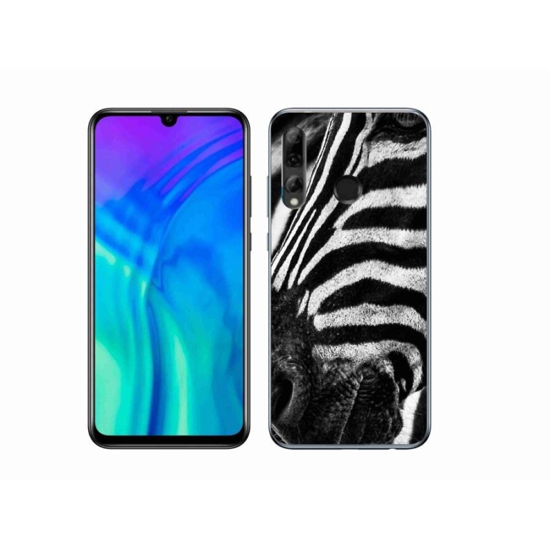 Gélový kryt mmCase na mobil Honor 20e - zebra