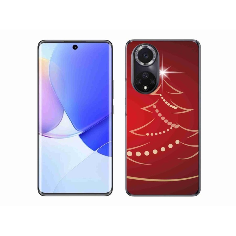 Gélový kryt mmCase na mobil Honor 50 - kreslený vianočný stromček