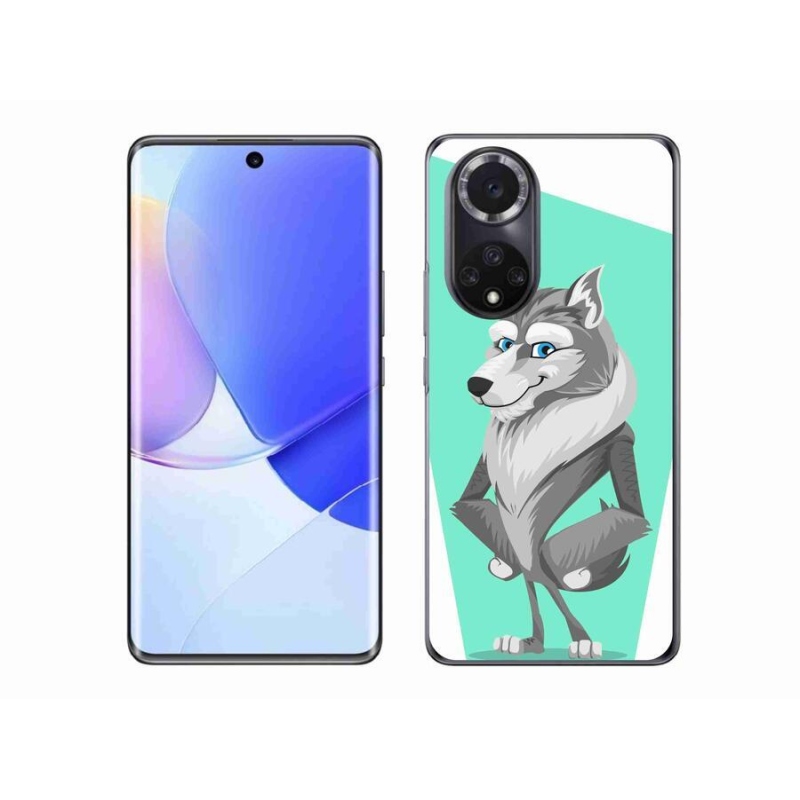 Gélový kryt mmCase na mobil Honor 50 - kreslený vlk