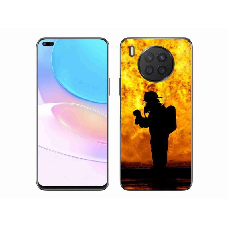 Gélový kryt mmCase na mobil Honor 50 Lite - hasič