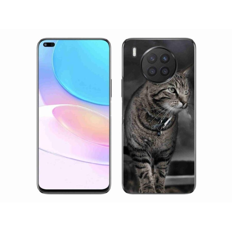 Gélový kryt mmCase na mobil Honor 50 Lite - mačka