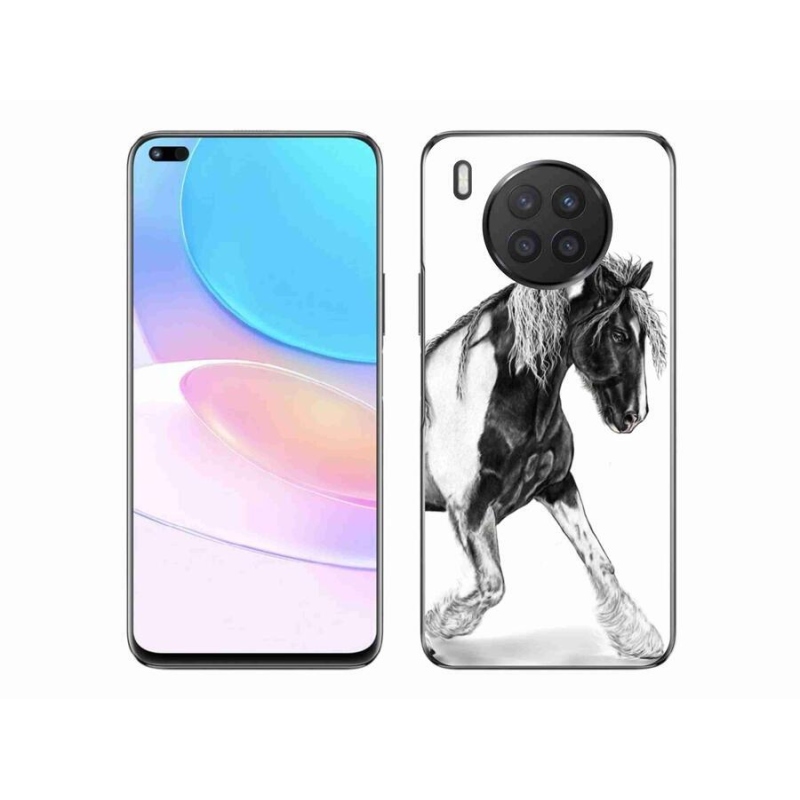 Gélový kryt mmCase na mobil Honor 50 Lite - kôň