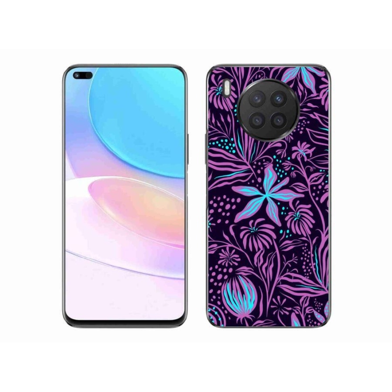 Gélový kryt mmCase na mobil Honor 50 Lite - kvety 2