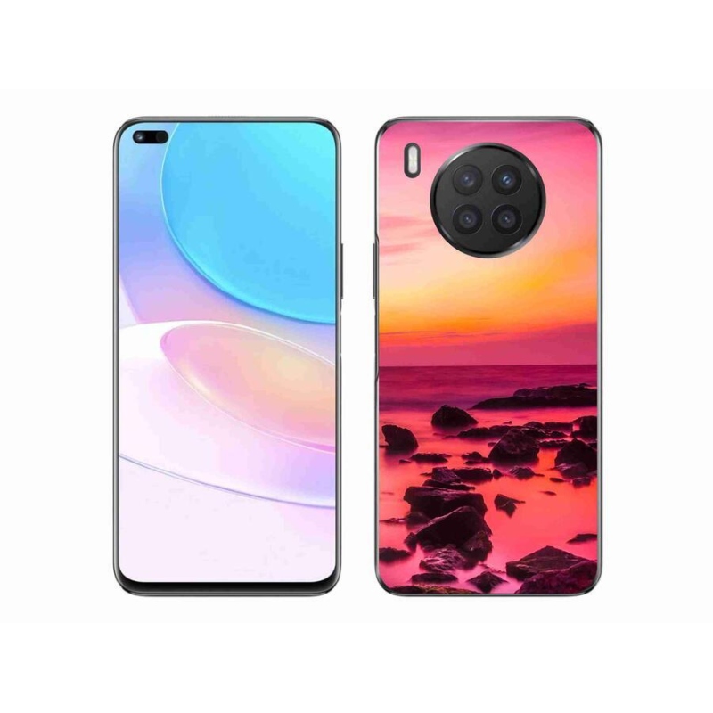 Gélový kryt mmCase na mobil Honor 50 Lite - more a žiara