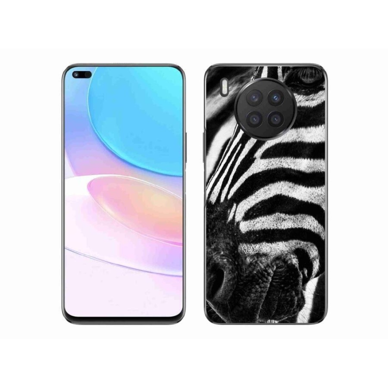 Gélový kryt mmCase na mobil Honor 50 Lite - zebra