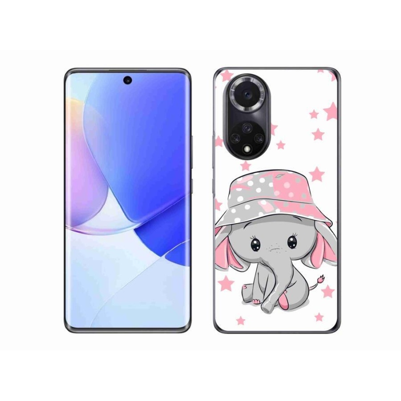 Gélový kryt mmCase na mobil Honor 50 - ružový slon
