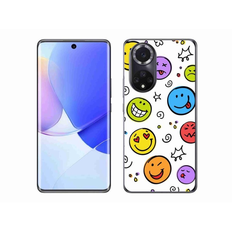 Gélový kryt mmCase na mobil Honor 50 - smajlíci
