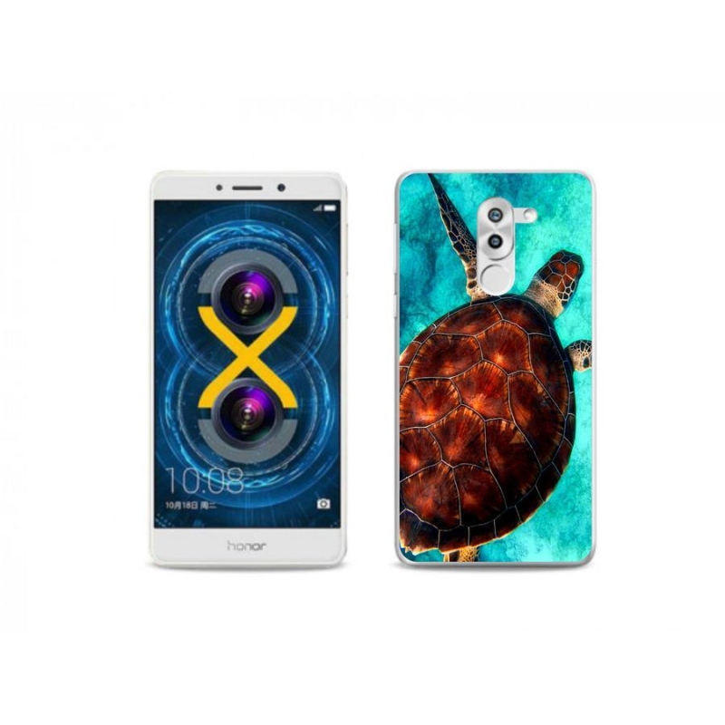 Gélový kryt mmCase na mobil Honor 6X - korytnačka