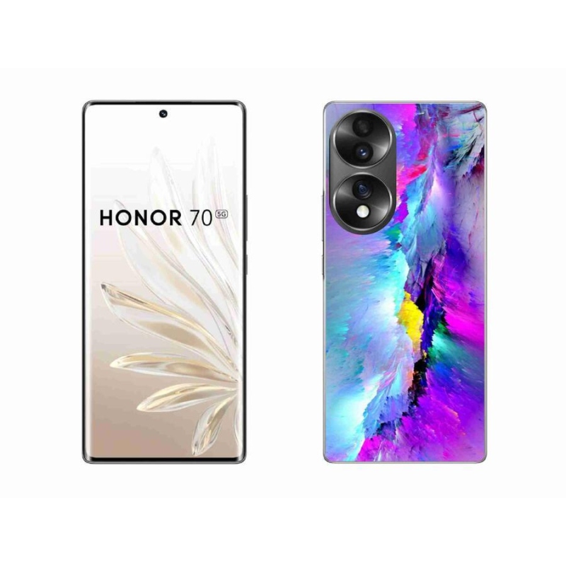 Gélový kryt mmCase na mobil Honor 70 - abstrakt