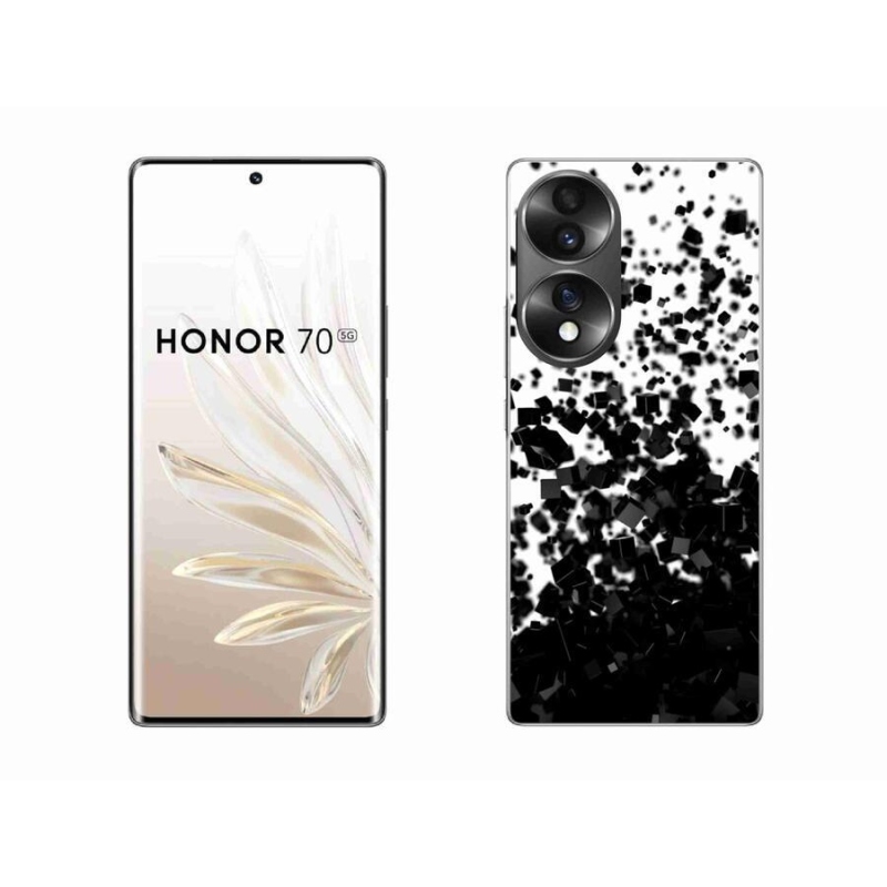 Gélový kryt mmCase na mobil Honor 70 - abstraktný vzor 1