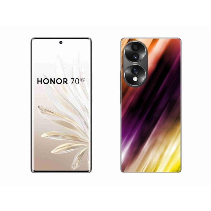 Gélový kryt mmCase na mobil Honor 70 - abstraktný vzor 5