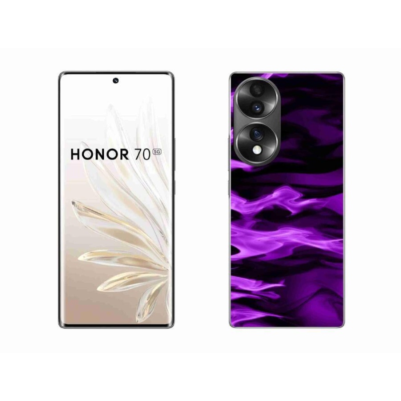 Gélový kryt mmCase na mobil Honor 70 - abstraktný vzor 9