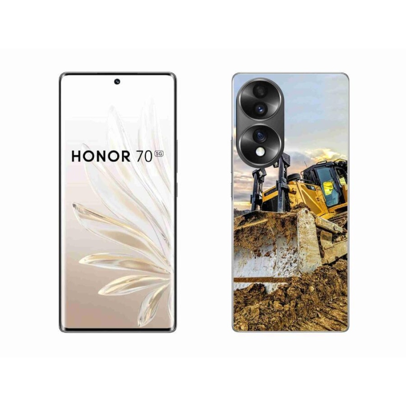 Gélový kryt mmCase na mobil Honor 70 - bager