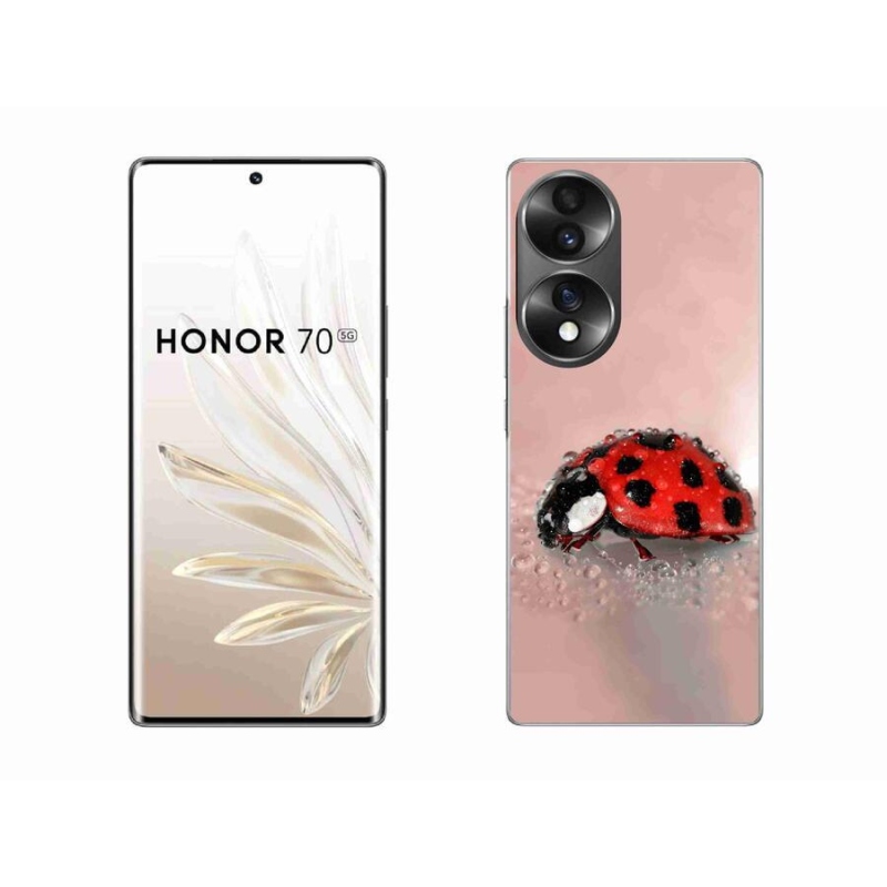 Gélový kryt mmCase na mobil Honor 70 - lienka