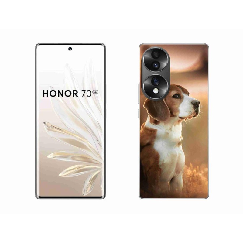 Gélový kryt mmCase na mobil Honor 70 - bígl