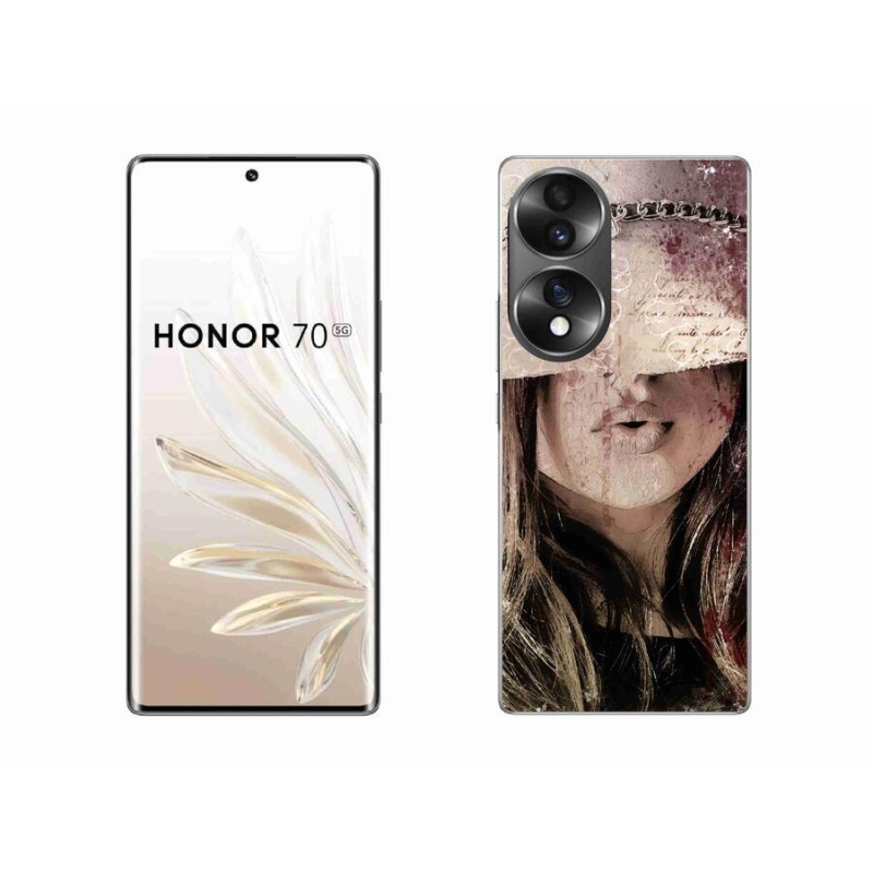 Gélový kryt mmCase na mobil Honor 70 - dievča