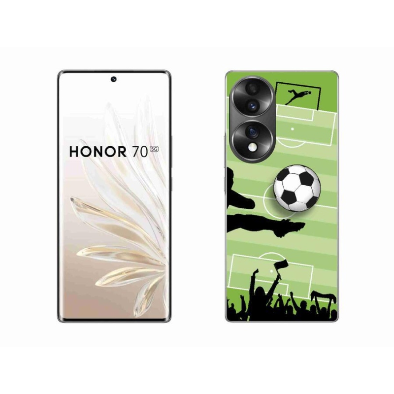 Gélový kryt mmCase na mobil Honor 70 - futbal 3