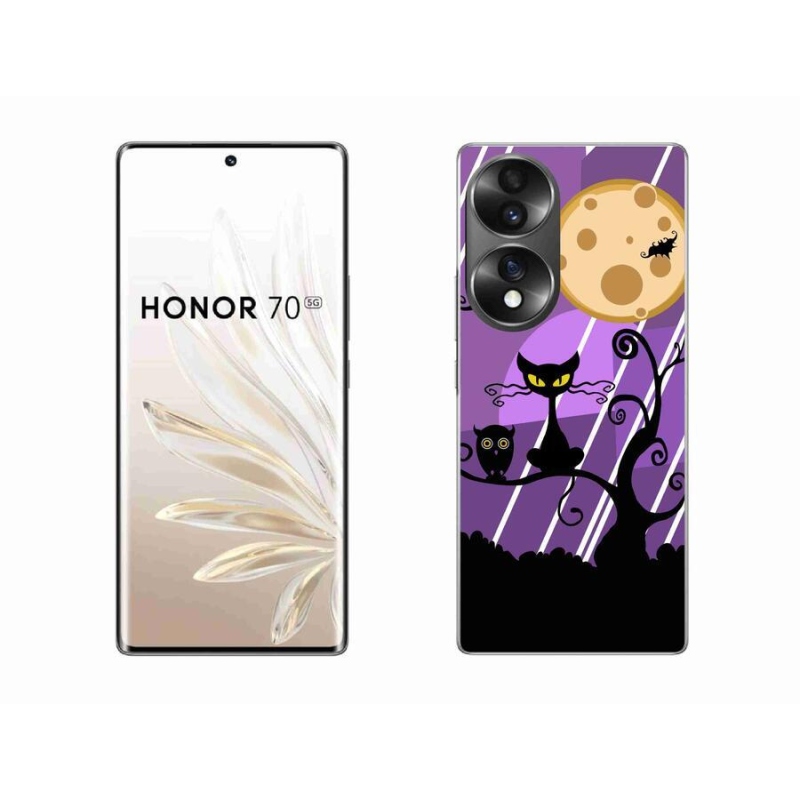 Gélový kryt mmCase na mobil Honor 70 - halloween