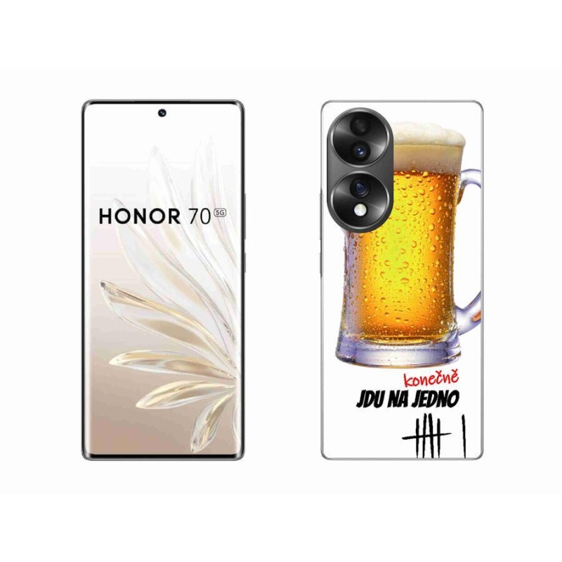 Gélový kryt mmCase na mobil Honor 70 - idem na jedno