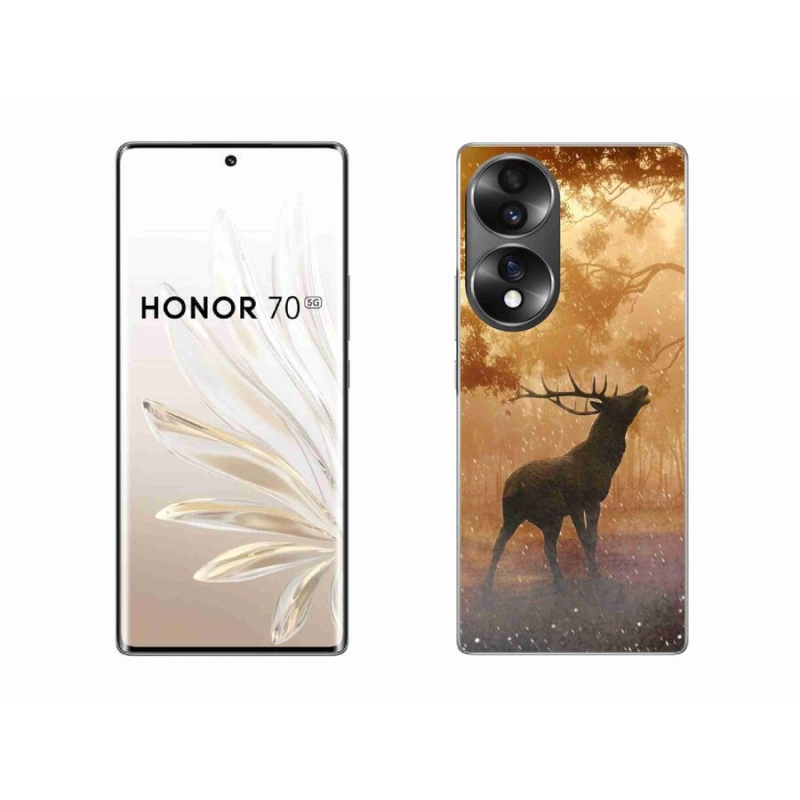 Gélový kryt mmCase na mobil Honor 70 - jeleň v ruji
