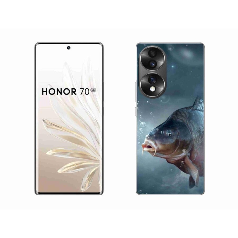 Gélový kryt mmCase na mobil Honor 70 - kapor a bublinky