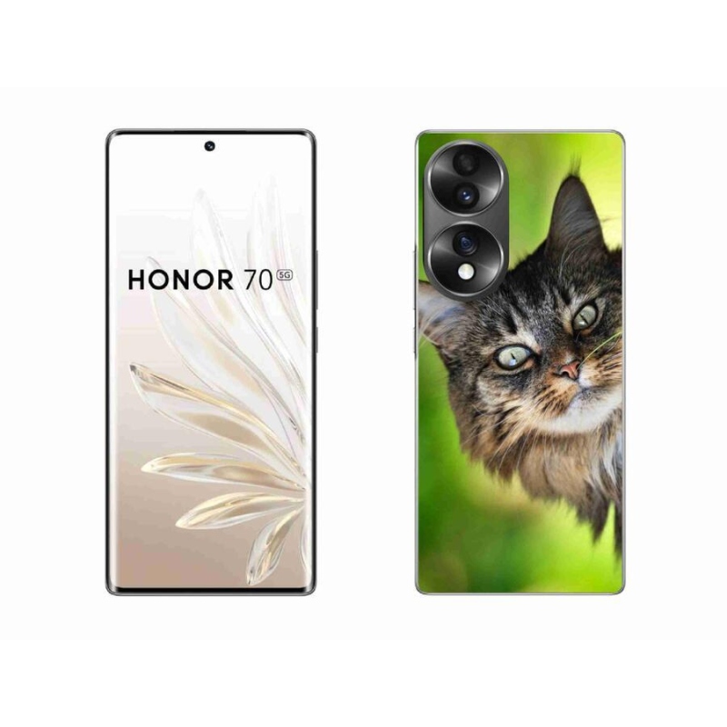 Gélový kryt mmCase na mobil Honor 70 - mačka 3