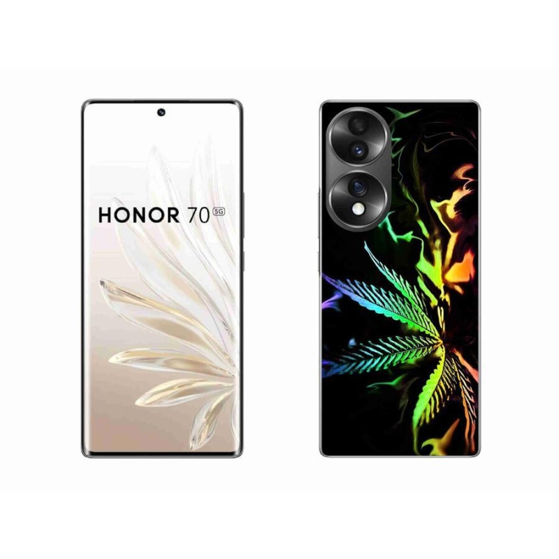 Gélový kryt mmCase na mobil Honor 70 - konope 2