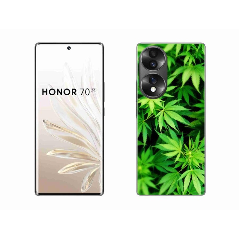 Gélový kryt mmCase na mobil Honor 70 - konope 3