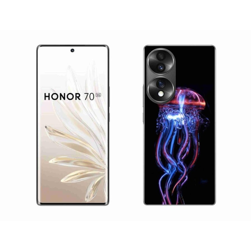 Gélový kryt mmCase na mobil Honor 70 - medúza