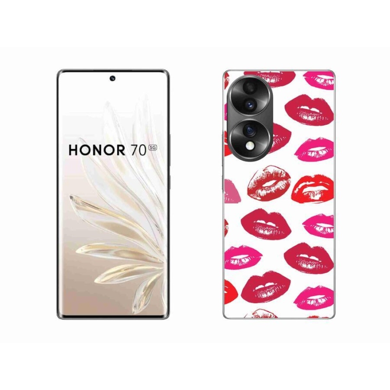 Gélový kryt mmCase na mobil Honor 70 - pery