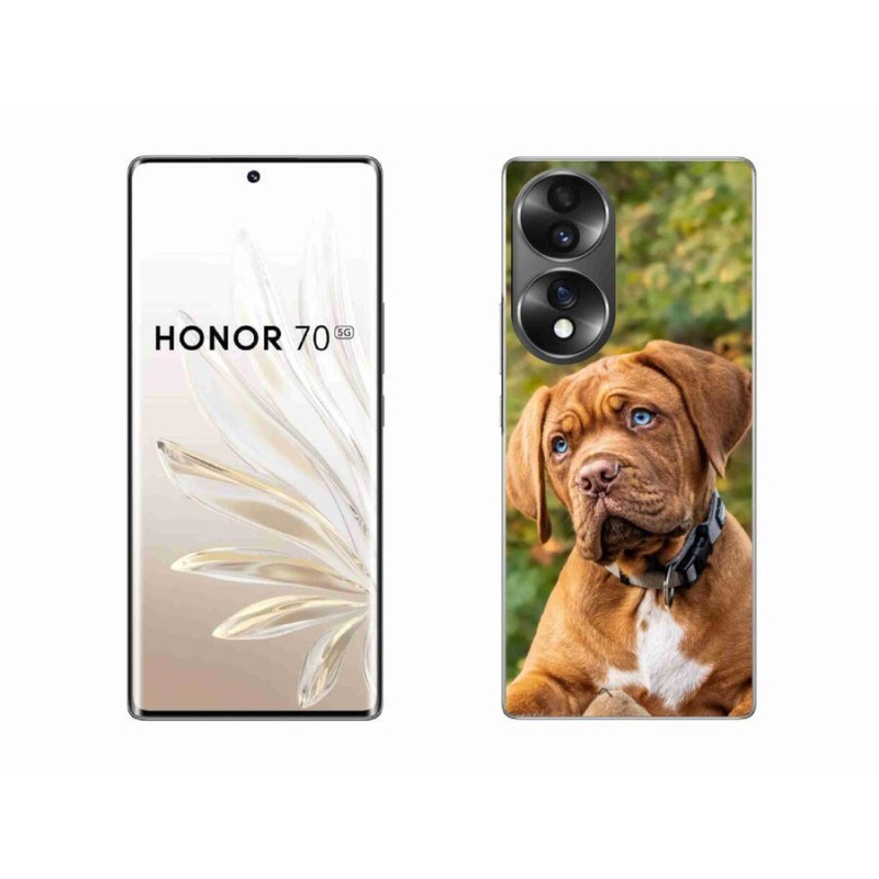 Gélový kryt mmCase na mobil Honor 70 - šteňa