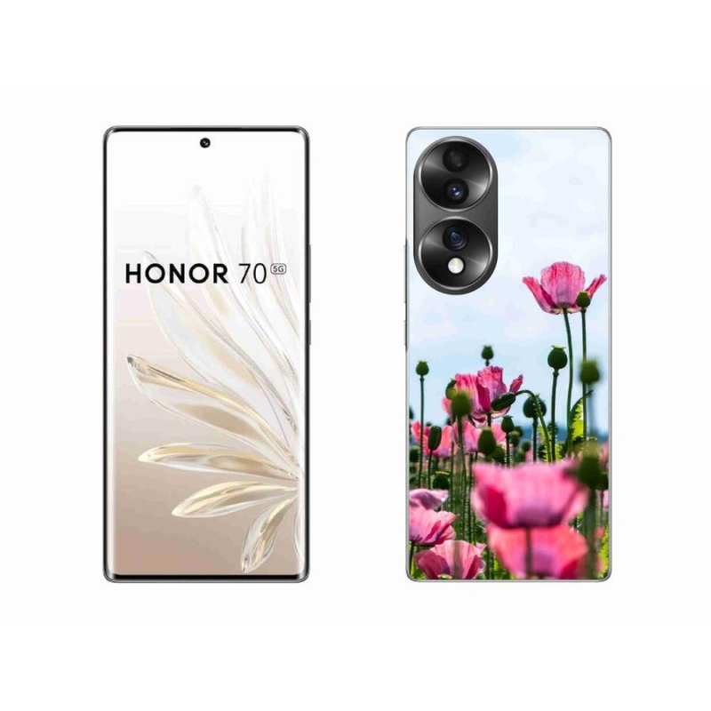 Gélový kryt mmCase na mobil Honor 70 - vlčí mak